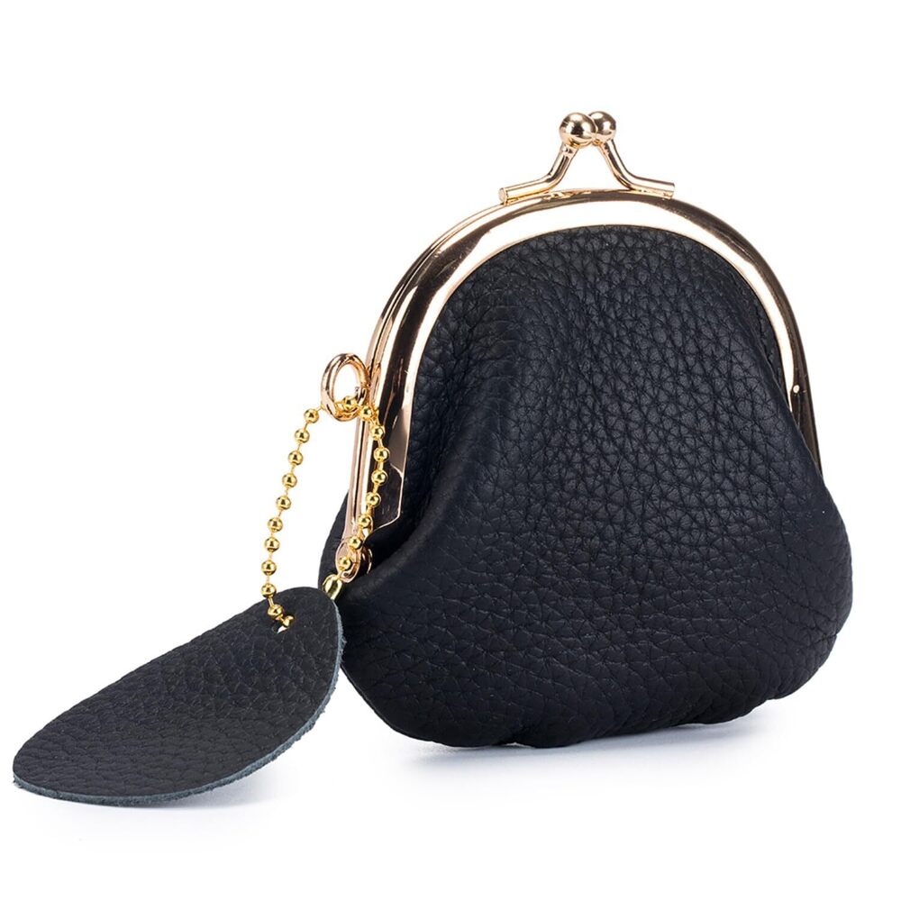 7184 Coin Purse Wallet With Kiss-Lock, Coin Purse Portable Coin Purse Mini